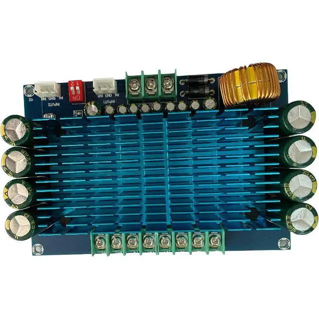 Alt view image 3 of 5 - XH-M180 TDA7850 4-Channel Car Amplifier Board - High Power (50W* 4) Audio Amplifier Module with BA3121 Noise Reduction, DC 12V