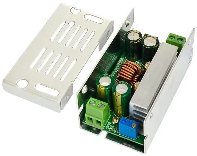 Main image of DC-DC Adjustable Step-Down Power Supply Module with Shell, 200W High Power 15A Voltage Regulator Board, 8-55V to 1-36V