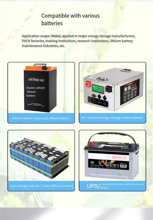 Alt view image 4 of 6 - 6000W 50A High-Current Battery Load Tester, 120V Discharge Capacity Tester for Lithium/LiFePO4/Lead-Acid Battery Packs, Aging Detection & Capacity Analyzer