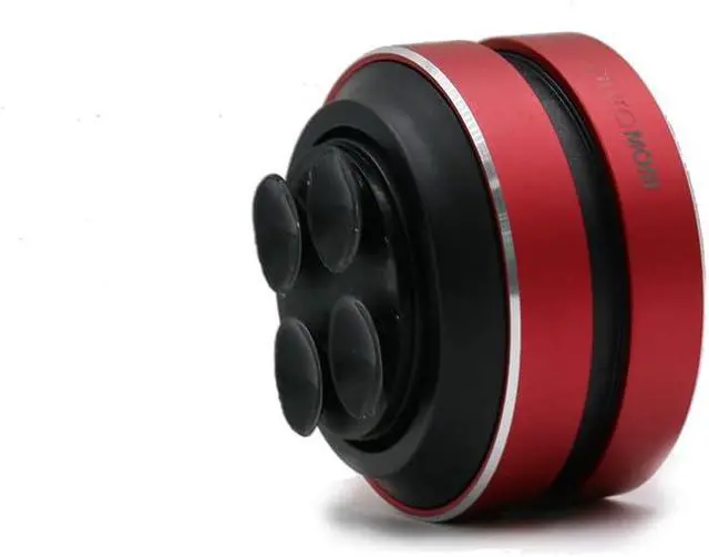Alt view image 3 of 5 - Wirelessly BT Mini Speaker Bone Conduction Portable Wireless Speaker Stereo Bass Sound Creative Portable Speaker Mini Size Music Player Built-in Mic Sound Box(Red)