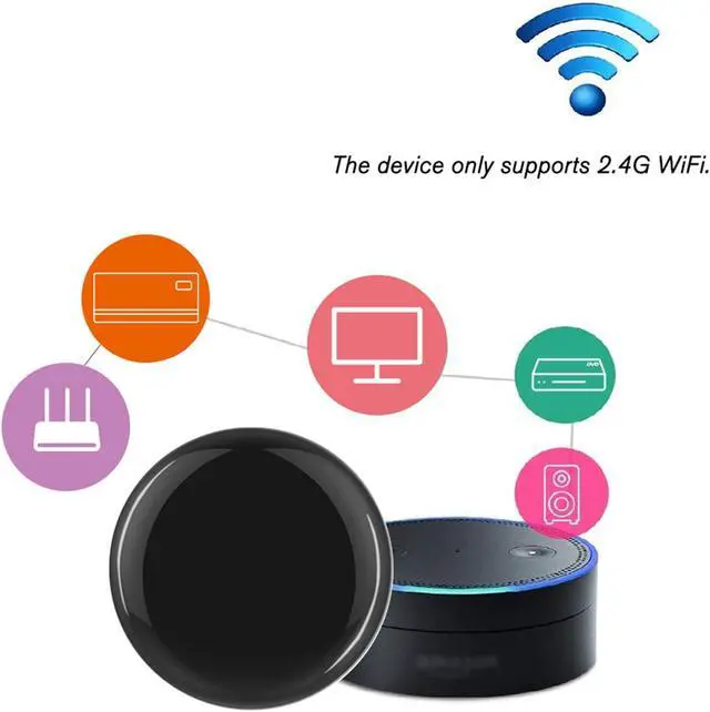 Alt view image 2 of 7 - WiFi-IR Remote Controller Hub, Smart WiFi IR Remote Control Module, Tuya APP Smart Voice Control Compatible with Alexa and Google Home