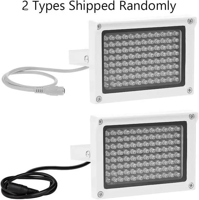Alt view image 7 of 7 - 96 LEDs IR Illuminator Array Infrared Lamps Night Vision Outdoor Waterproof for CCTV Security Camera 12V power supply