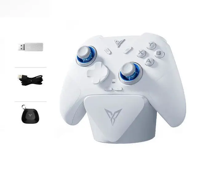Alt view image 2 of 7 - FLYDIGI Direwolf 4 PC Controller Forceflex Joystick Forceswitch Triggers | 1000Hz Report Rate, Grip Vibration, 2 Extra Customizable Bottons, 6-Axis Gyro, 800mAh Battery