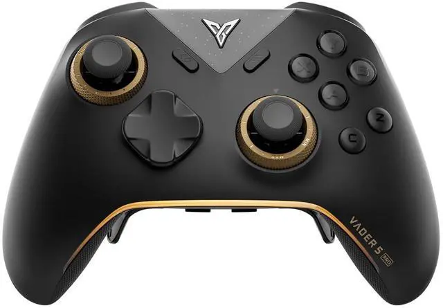 Main image of FLYDIGI Vader 5 Pro PC Controller, FORCEFLEX Joysticks, 3ms Low Latency | FORCESWITCH Triggers, 8 Remappable Buttons, Triggers & Grips 4-Motor Vibration, 1000mAh Battery, 3 Connection Methods