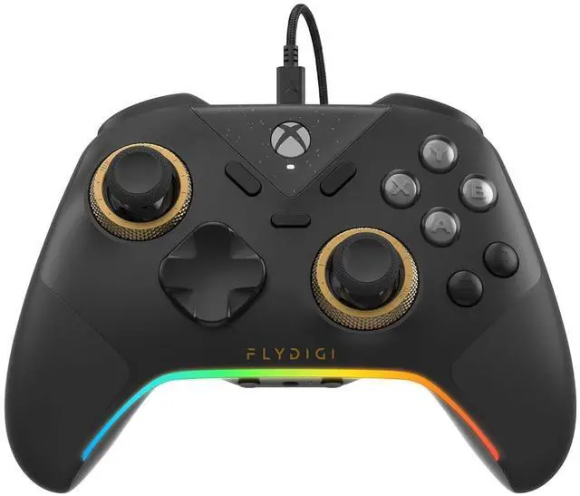 Main image of FLYDIGI VADER 5S Wired Controller for XBOX Series X|S, XBOX One, Windows | FORCEFLEX Adjustable Tension Structure, Hall Effect NO DRIFT, FORCESWITCH Triggers, 6 Remappable Buttons, 3.5mm Audio Jack