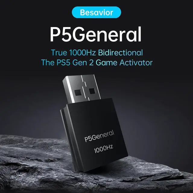 Alt view image 6 of 7 - Mcbazel BESAVIOR P5 General Adapter for PS5/PS5 Pro/PS5 Slim | Plug-and-Play Controller Converter for HITBOX, XIM Matrix, ReaSnow S1, Raspberry Pi, Keyboard and More | 1000Hz Ultra-Low Lag
