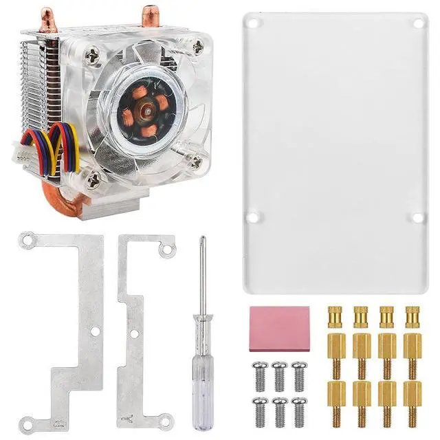 Alt view image 7 of 7 - Raspberry Pi 5 Tower Fan ICE Cooler Radiator for Pi 5B, Active Cooling Heat Sink for Optimal Thermal Performance