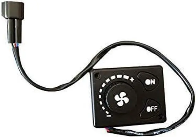 Alt view image 4 of 7 - 12V/24V Car Parking Heater Controller, Climate Control Panel Knob Switch for Car Truck Diesel Heater