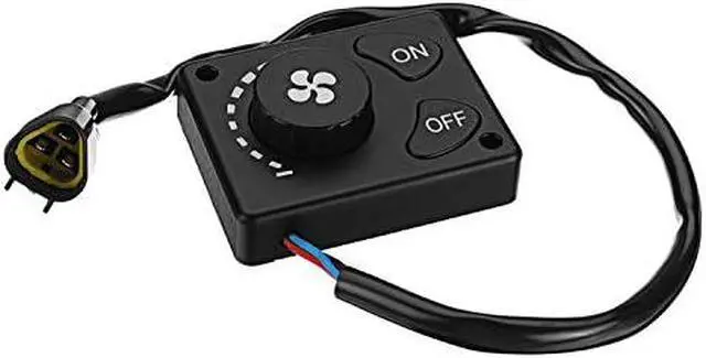 Alt view image 7 of 7 - 12V/24V Car Parking Heater Controller, Climate Control Panel Knob Switch for Car Truck Diesel Heater