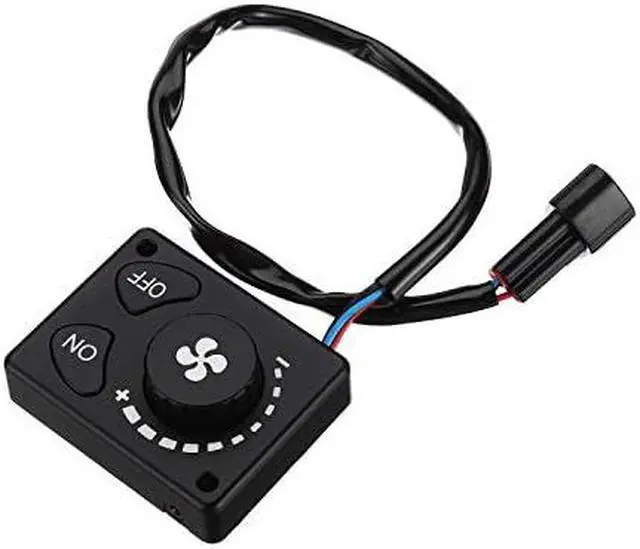 Alt view image 6 of 7 - 12V/24V Car Parking Heater Controller, Climate Control Panel Knob Switch for Car Truck Diesel Heater