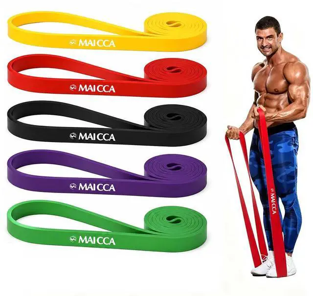 Main image of Resistance Bands Set, Pull Up Assist Bands - Stretch Resistance Band - Mobility Band Powerlifting Exercise Bands for Resistance Training, Physical Therapy, Home Workouts