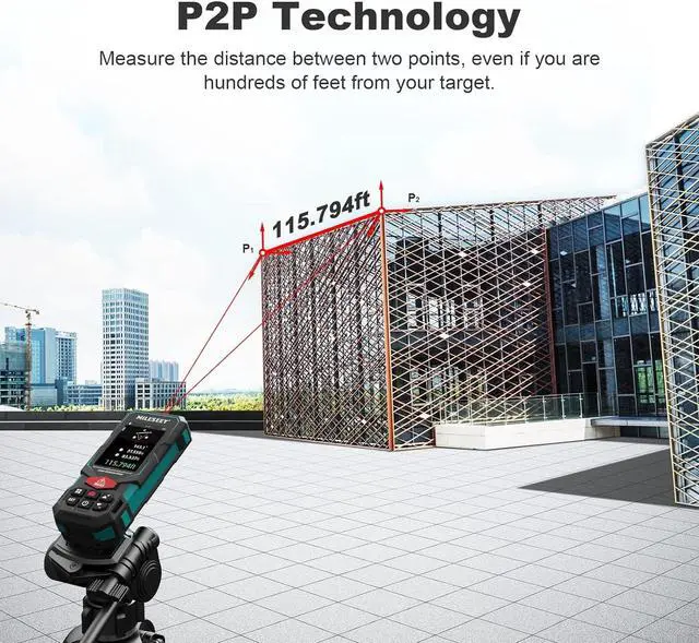Alt view image 4 of 7 - S7 Outdoor Laser Measure with Viewfinder Camera for Pro & DIY Use,4x Zoom Camera Pointfinder, P2P, Multifunctional Laser Measuring Tool