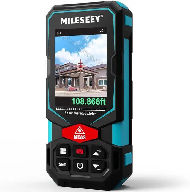 Main image of S7 Outdoor Laser Measure with Viewfinder Camera for Pro & DIY Use,4x Zoom Camera Pointfinder, P2P, Multifunctional Laser Measuring Tool