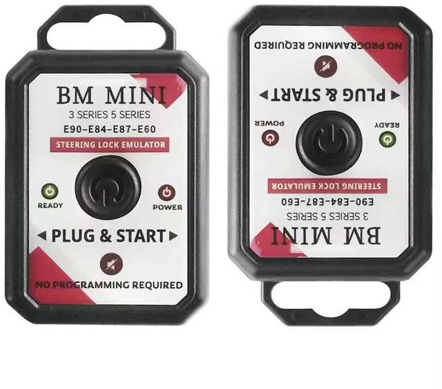 Main image of Steering Lock Emulator for BMW E90 E91 E92 E93 E84 E87 E60 MINI ELV ESL Bypass Module, Plug & Play, No Programming Required