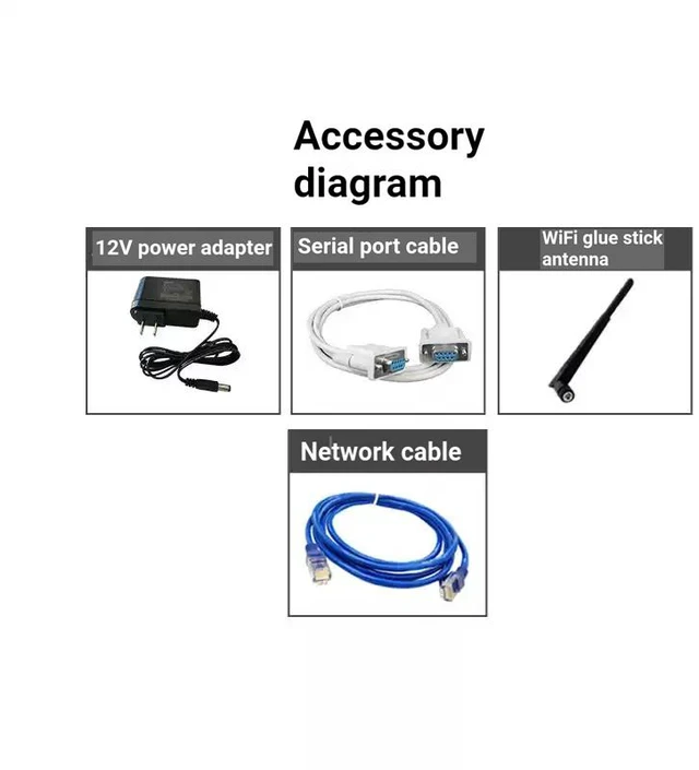 Alt view image 2 of 7 - HF2211, HF2211 Serial Device Server, RS232/485/422 to WiFi and Ethernet DTU Short Message Communication Module, 5-36VDC Serial Data, Device Servers