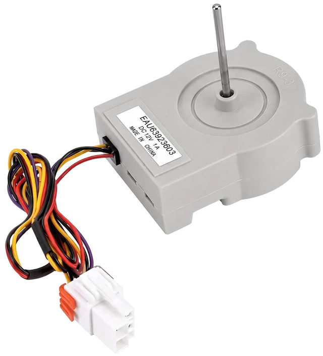 Main image of EAU63923603 Refrigerator Evaporator Fan Motor for LG Kenmore,fits LG/Kenmore refrigerators Replaces EAU65058305 AP6317197 PS12383671 DC12V 1A 4-pin