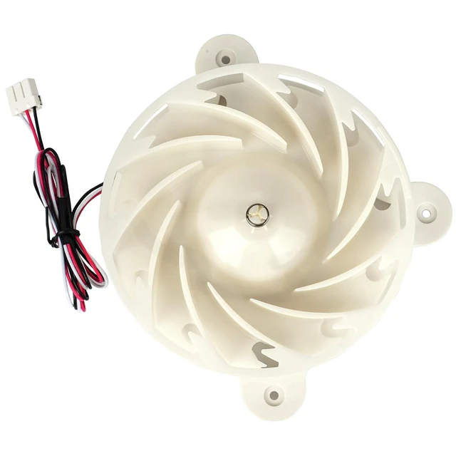 Alt view image 2 of 7 - DA31-00342A Refrigerator Fan Motor for Samsung Freezer Evaporator,Compatible with RS27T5200SG, RS22T5561SR, RS22T5201SR, RS27T5200SR, RS23A500ASR, RS23A500ASG, RS28A5F61SR, RS28A5F61SG
