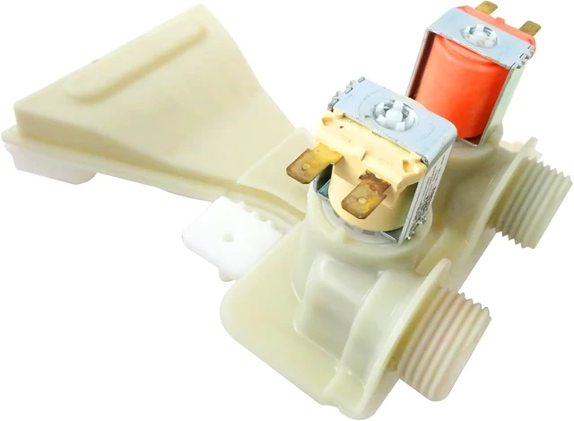 Alt view image 5 of 7 - WH13X26535 Washer Water Inlet Valve Fits for ge GTW465ASN1WW, GTW465ASN2WW, GTW465ASN3WW, GTW465ASN8WW, GTW465ASN9WW, GTW480ASW1WB, Replaces for PS12726769, AP6892695