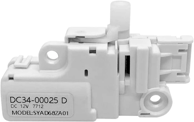 Main image of DC34-00025D DC12V Washer Door Lock Switch for Samsung Replacement Parts,for WW90K74150OX,WW90K74150SC,WW90K74150O,WF45K6200AW/A2,WF45K6500AZ/A2 Washing Machine, Middle Door Lock, Replace PS11758871