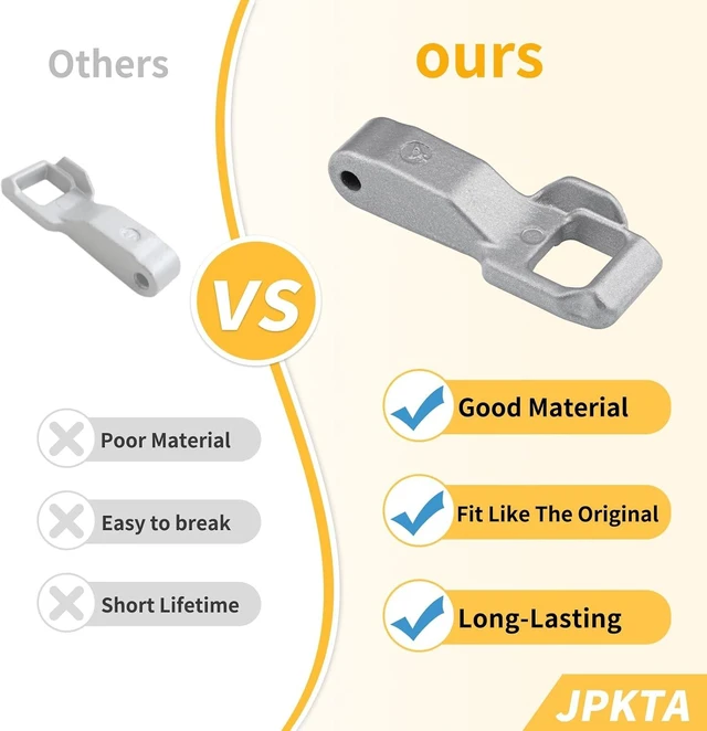 Alt view image 5 of 7 - MFG63099101 Washer Door Lock Strik Replacement Part by JPKTA Compatible with LG Kenmore Elite Washing Machine Door Latch Hook Locker WM3170CW WM3670HVA
