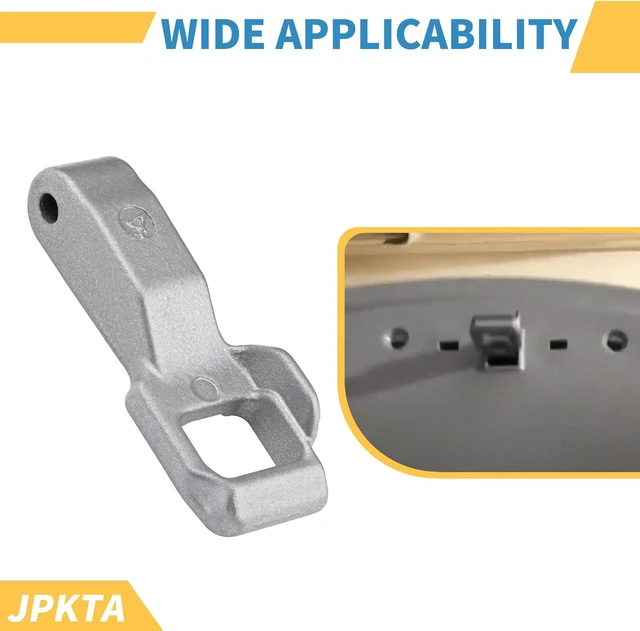 Alt view image 2 of 7 - MFG63099101 Washer Door Lock Strik Replacement Part by JPKTA Compatible with LG Kenmore Elite Washing Machine Door Latch Hook Locker WM3170CW WM3670HVA