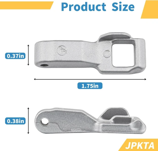 Alt view image 7 of 7 - MFG63099101 Washer Door Lock Strik Replacement Part by JPKTA Compatible with LG Kenmore Elite Washing Machine Door Latch Hook Locker WM3170CW WM3670HVA