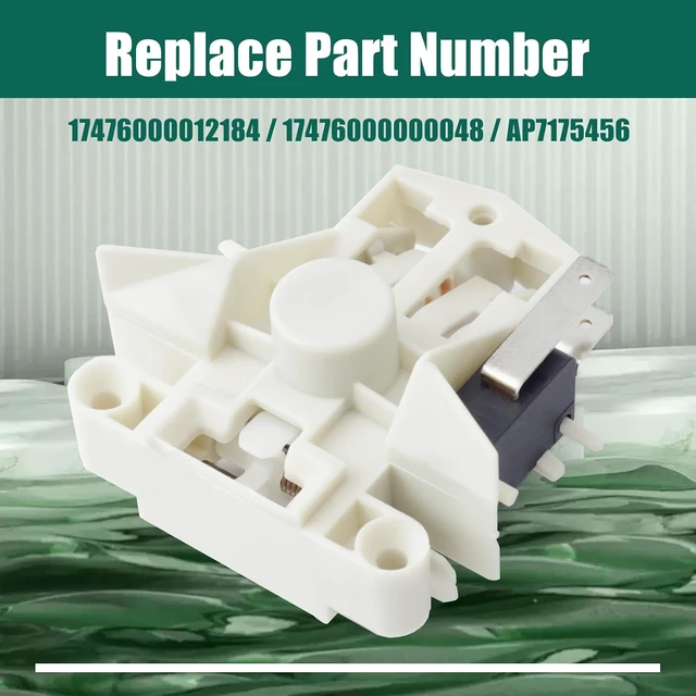 Alt view image 5 of 7 - 17476000012184 Dishwasher Door Latch Switch Replacement for Midea for Insignia Replace AP7175456 1747600000004