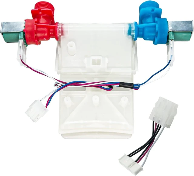 Main image of W11101906 W11210463 Washer Water Inlet Valve Fits for whirlpool Amana,Replaces For W10701461 W10883458 W10869803 W11038696 AP6329219, Compatible with Whirlpool Amana Crosley Maytag