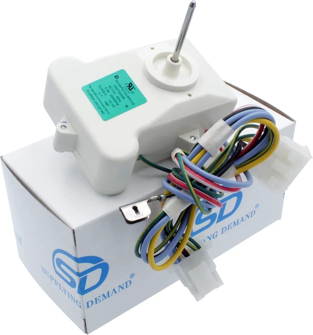 Alt view image 5 of 5 - Supplying Demand 242219204 4546153 Refrigerator Evaporator Fan Motor