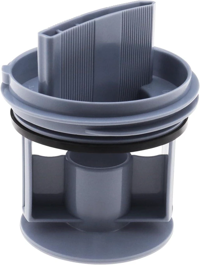 Main image of Washer Drainage Pump Drain Outlet Seal Cover Plug Compatible with Siemens Compatible with Bosch Washing Machines Drain Pump Fluff Filter