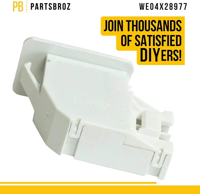 Alt view image 3 of 7 - WE04X28977 Dryer Door Switch for GE Hotpoint AP6889035 PS12722948 4931170,Replaces WE10X23879, Fits GTD33EASK0WW GTD42EASJ2WW GTD42EASJ0WW GTD42GASJ2WW GTD45EASJ2WS