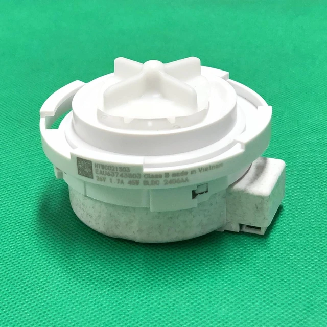 Alt view image 4 of 7 - for EAU63743803 NTWC021S03 Drain Motor Pump Compatible with LG Washer WM3600HWA WM3600HVA WM3700HRA WM3400CW WM3700HVA WM3700HWA WM3500CW DC26V 1.7A 45W