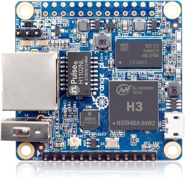 Main image of Orange Pi Zero LTS AllWinner H3 512MB Quad-Core, Open-Source Single Board Computer, Run Android, Ubuntu, Debian Image