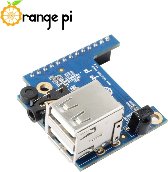 Alt view image 2 of 6 - Orange Pi Multifunctional Expansion Board for Zero 2/Zero 3, Interface Board Compatible with Orange Pi Zero Series Single Board Computer