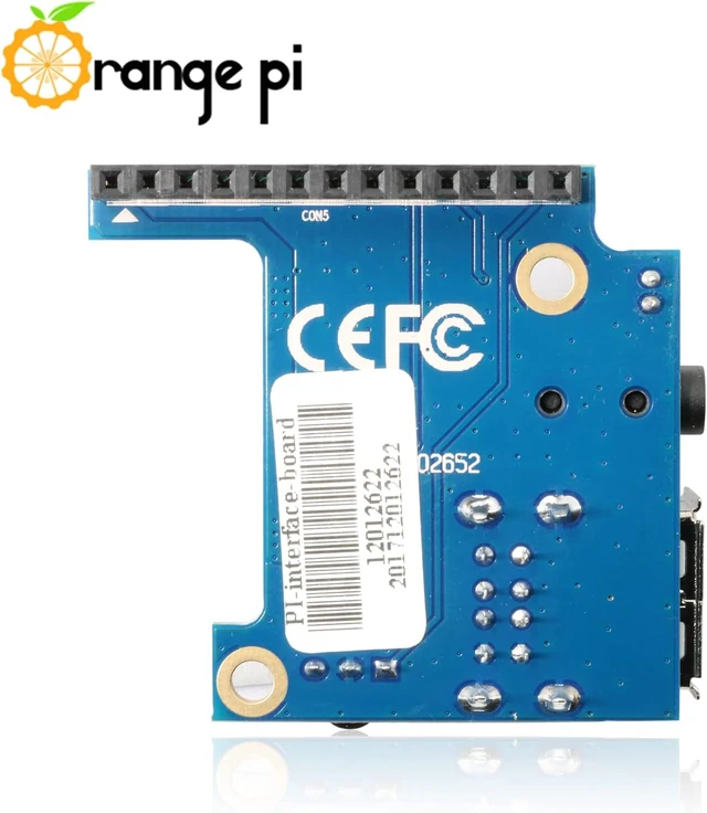 Alt view image 6 of 6 - Orange Pi Multifunctional Expansion Board for Zero 2/Zero 3, Interface Board Compatible with Orange Pi Zero Series Single Board Computer