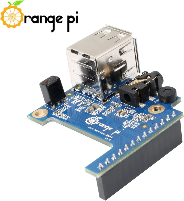 Alt view image 3 of 6 - Orange Pi Multifunctional Expansion Board for Zero 2/Zero 3, Interface Board Compatible with Orange Pi Zero Series Single Board Computer