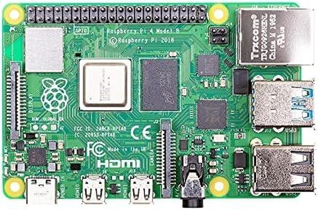 Main image of Raspberry Pi 4 Computer Model B 8GB Single Board Computer Suitable for Building Mini PC/Smart Robot/Game Console/Workstation/Media Center/Etc.