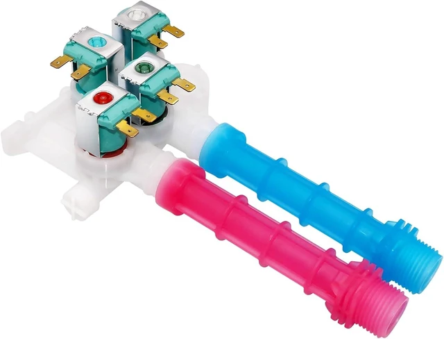 Main image of OEM 134637810 Washer Water Inlet Valve by Beaquicy (5 YEAR WARRANTY) - Replacement for Ken-more Crosley Washing Machine -Replaces 134637800, 7134637800, 7134637810, 1482877, AP4368791