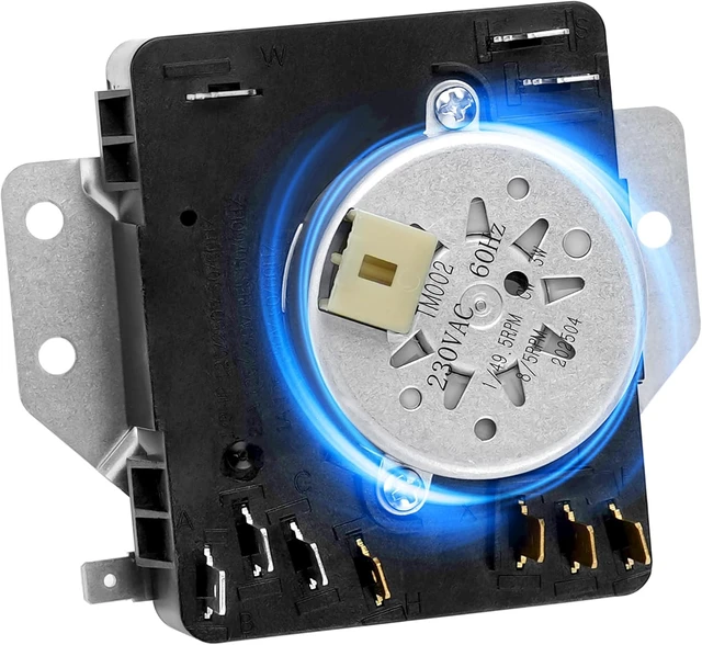 Main image of W10185982 WPW10185982 Dryer Timer for Whirlpool Maytag WED4815EW1 WED5100VQ1 WED4800BQ1 WGD4800XQ0 WED4810EW1 WED4800XQ0 Replace 418-618-20-B5 PS11749831 230V 60Hz by Cenipar