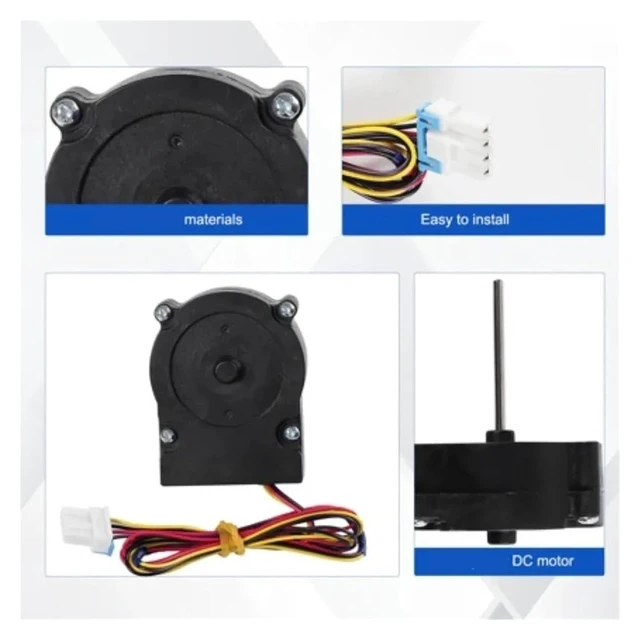 Alt view image 5 of 5 - Motor,Compatible for LG,Replacement,Quiet and stable operation,Universal fit,EAU63923602 DC12V