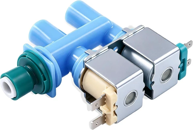 Main image of WPW10349187 for Whirlpool Refrigerator Water Solenoid Valve W10913947,W11043013 K-77699 AP6041509 PS11775241 1878256 PS11753408 Suitable for Whirlpool Refrigerator Water Valve for Ice Maker