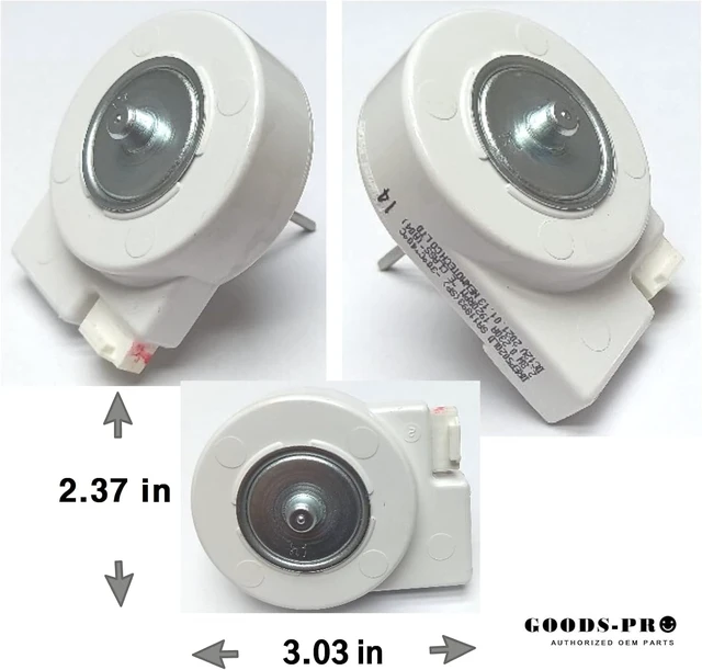 Alt view image 6 of 7 - DA31-00146J Evaporator Fan Motor BLDC 1920 DC12 DREP5020LD,Authorized OEM Original Replacement part DA31-00146J Fan Motor for Samsung Refrigerator replaces 2030148 PS4138378 AP5326111