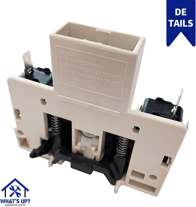 Alt view image 5 of 7 - AGM76209501(AP6335271) replaces AFK73909601 Dishwasher Door Latch Assembly Compatible With LG Kenmore. Part Number: AFK73909602 4873384 AP6800716 PS12588938 EAP12588938