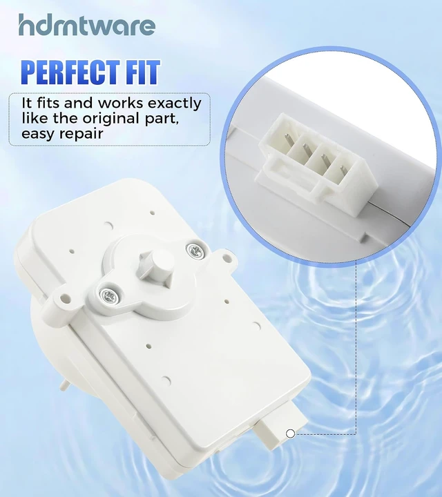 Alt view image 5 of 7 - 2188874 W10508362 Refrigerator Condenser Fan Motor 4 Pins 115V 60HZ,Replacement for Amana Kenmore Whirlpool Refrigerators, Replaces Numbers AP6006075, 1065075, PS11739140, W11042567, W11253683