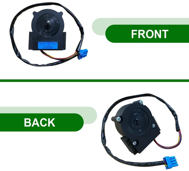 Alt view image 2 of 7 - EAU63103207 Refrigerator Condenser Fan Motor Compatible with LG Kenmore,Replaces 4391462 AP6028843 PS11761150 EAP11761150 Fit for LSXS26396S/00 LSXC22396S/00 79551862610 79551863610 79551867610
