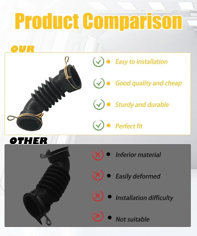 Alt view image 5 of 6 - DC67-00467A Washer Dispenser Hose with Clamps,Fits for Samsung Washing Machine Drawer To Drum Hose