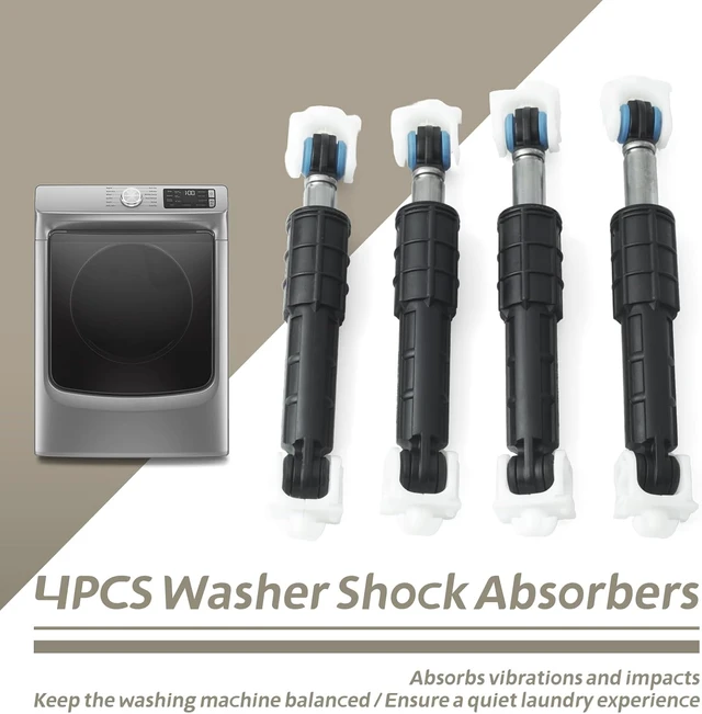 Alt view image 2 of 7 - 4PCS W11415987 Washer Shock Absorber Replacement for Whirlp WFW72HEDW0 WFW75HEFW0 Front Load Washing Machine for May-tag MHW5100DW0 MHW3505FW1 Replace W10261492 W10312625 AP6980109