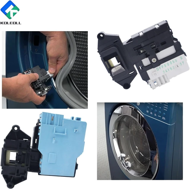 Alt view image 2 of 6 - OEM EBF49827801 Washer Door Lock Switch Assembly Compatible with Kenmore LG,Replaces 6601ER1004C, Replaces 6601ER1004E EBF49827802, Replaces 1268254 PS3533609