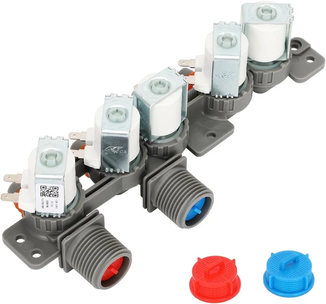 Main image of 2026 UPGRADED AJU73213301 AJU75152601 5221EA1008F Washer Water Inlet Valve fits for Kenmore LG Washers WT7200CW, WT4801CW, WT1201CW, WT5680HVA, WT1101CW, WT7200CV, WT7600HKA, WT7500CW 10-year Warranty