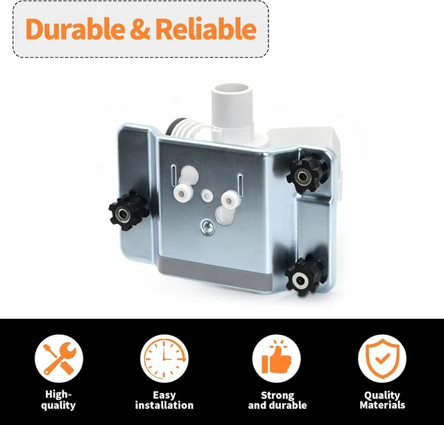 Alt view image 2 of 6 - DC96-01414A Washer Drain Pump Compatible with Samsung Washing Machine WF306LAW/XAA, WF328AAR/XAA, WF206BNW/XAA, WF337AAG/XAA, Replaces DC96-01328A, DC96-00774A